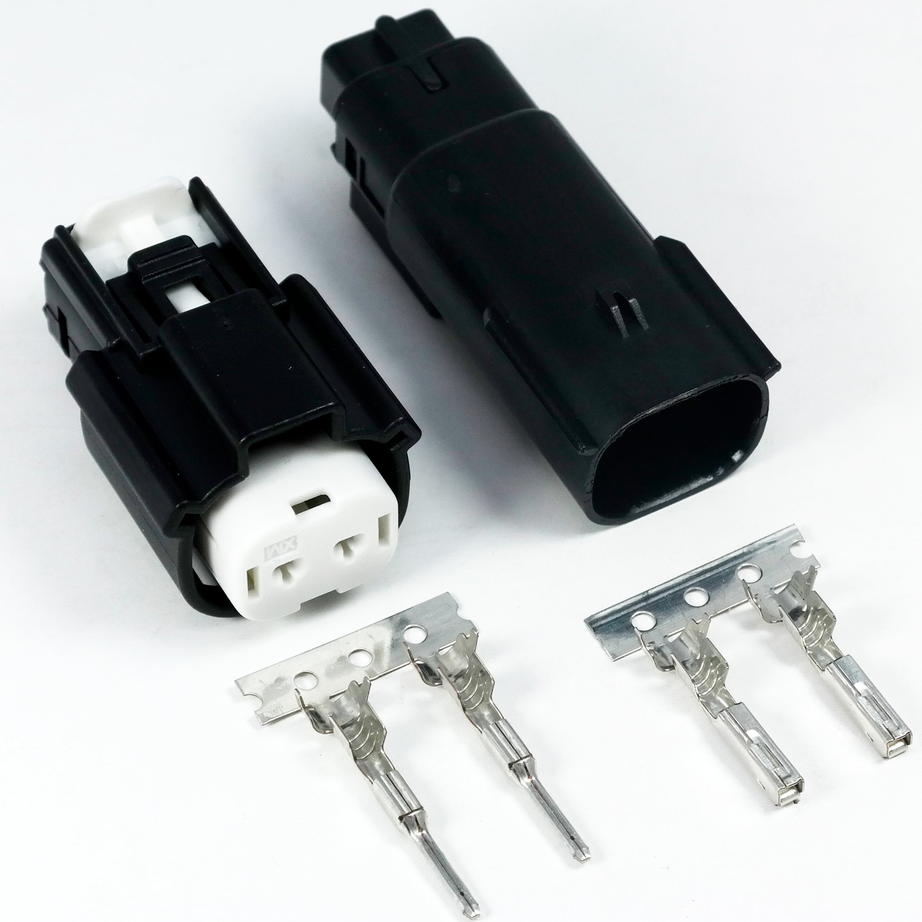 Amazon.com: Molex MX150L Sealed 2 Pin Wire Connector Male and